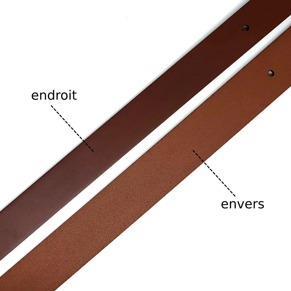 Pommettes Devoucoux Cuir Marron - Taille Moyenne - NEUVES Sans étiquette
