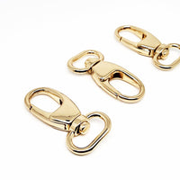 Mousqueton sac premium | 20mm - Doré clair
