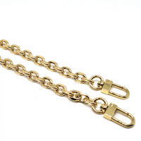 Chaîne Haute Qualité pour sac à main | dorée | maille alternée 9mm