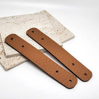 Attaches pour anses de sac | Cuir grainé | Marron camel