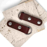 enchappes cuir pattes de fixation cuir pour anneaux et anses de sac à main cuir