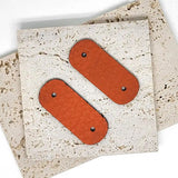Renforts intérieurs pour Anse de sac | Cuir grainé Orange