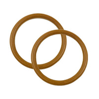 anses de sac en bois de forme ronde couleur marron clair vendu par paire de 2 anses en bois poignées en bois pour sac