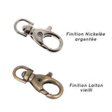 Lot De 2 Elingues Dragonne Nylon Avec Mousqueton Acier - 40cm Ultra Solide 20Kg - Adaptout Marque Française - Pour Appareil Photo DSLR GoPro